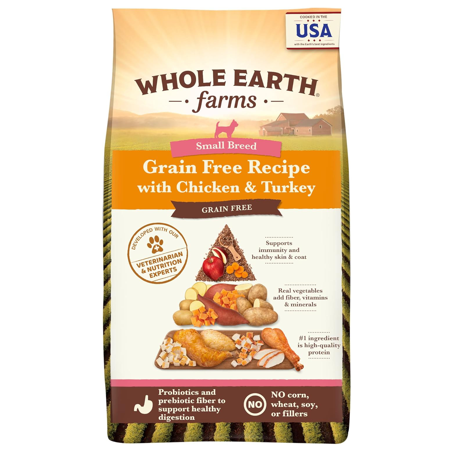 Whole Earth Farms Small Breed Grain-Free Dry Dog Food
