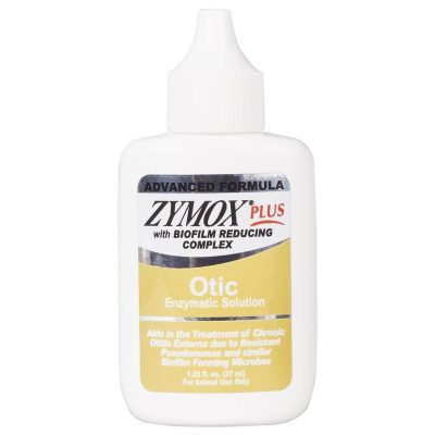 Zymox Plus Advanced Formula Otic Dog & Cat Ear Solution