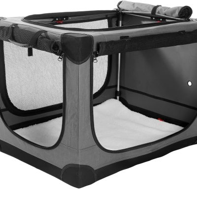 Veraste 42-Inch Collapsible Travel Dog Crate