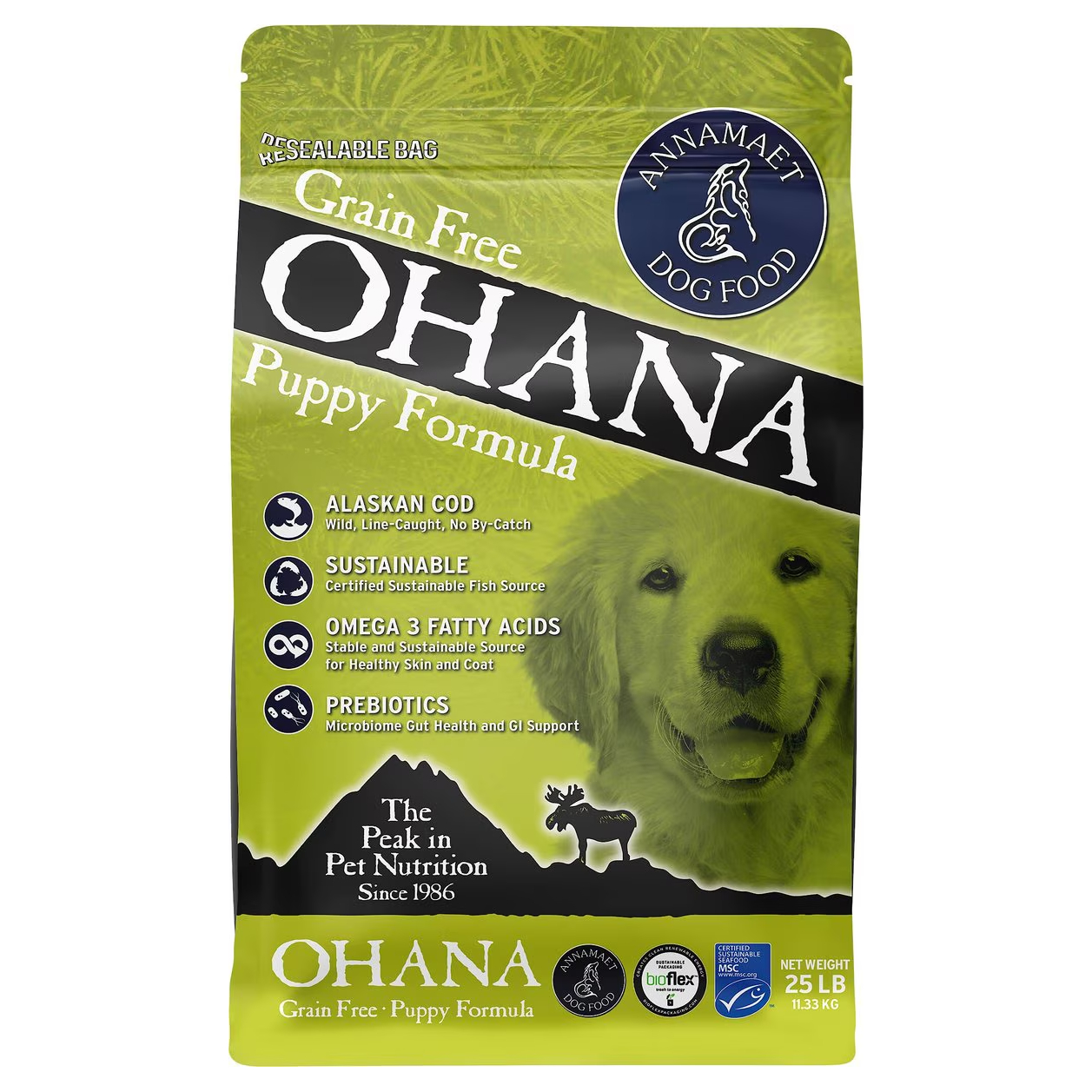 Annamaet Grain-Free Ohana Puppy Formula Dry Dog Food