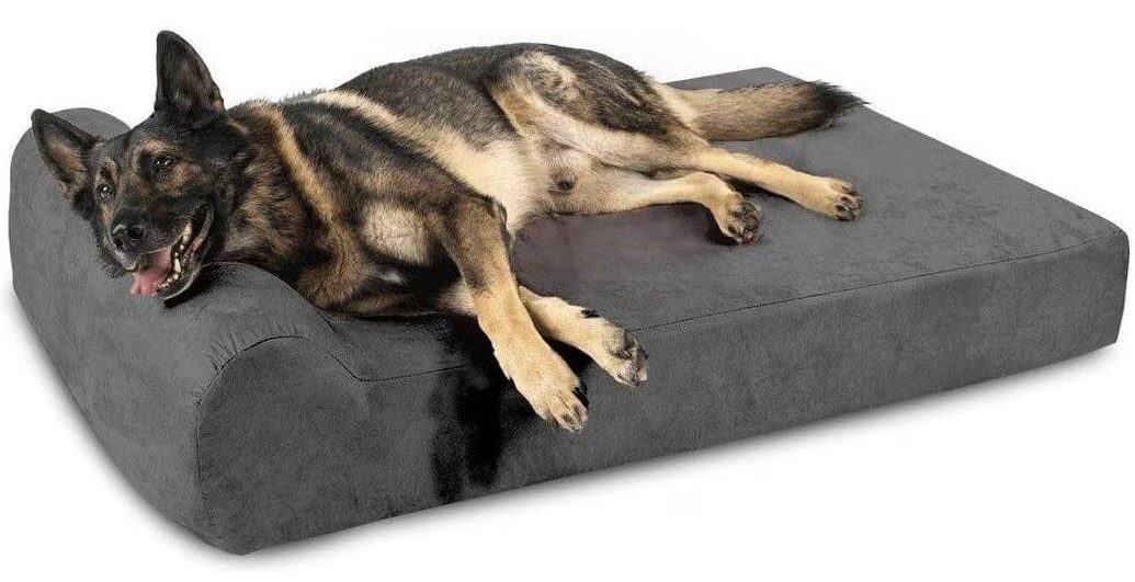 Big Barker 7” Headrest Orthopedic Pillow Dog Bed