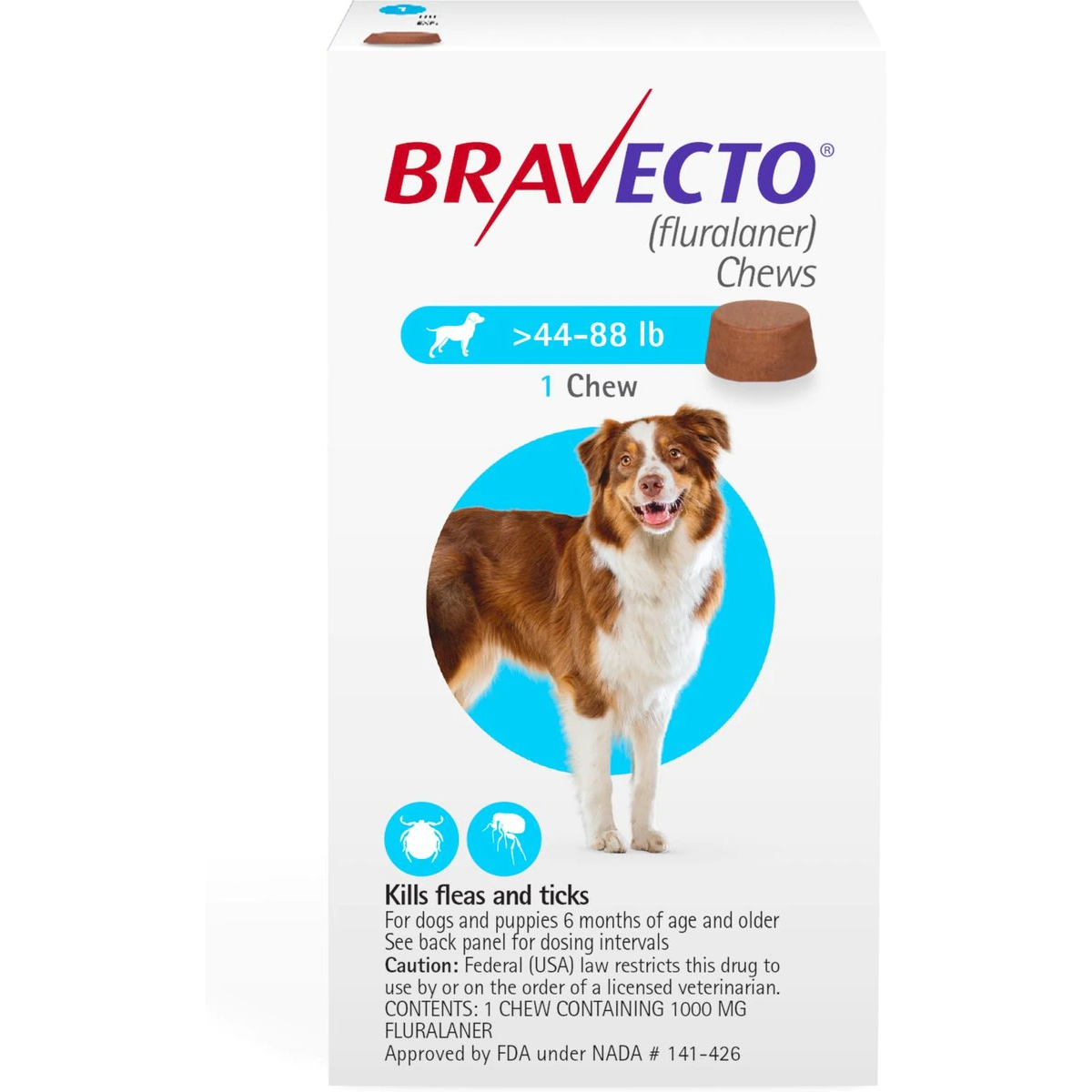 Bravecto Chew For Dogs 