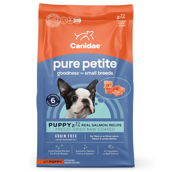 Canidae pure petite premium puppy food for small breeds