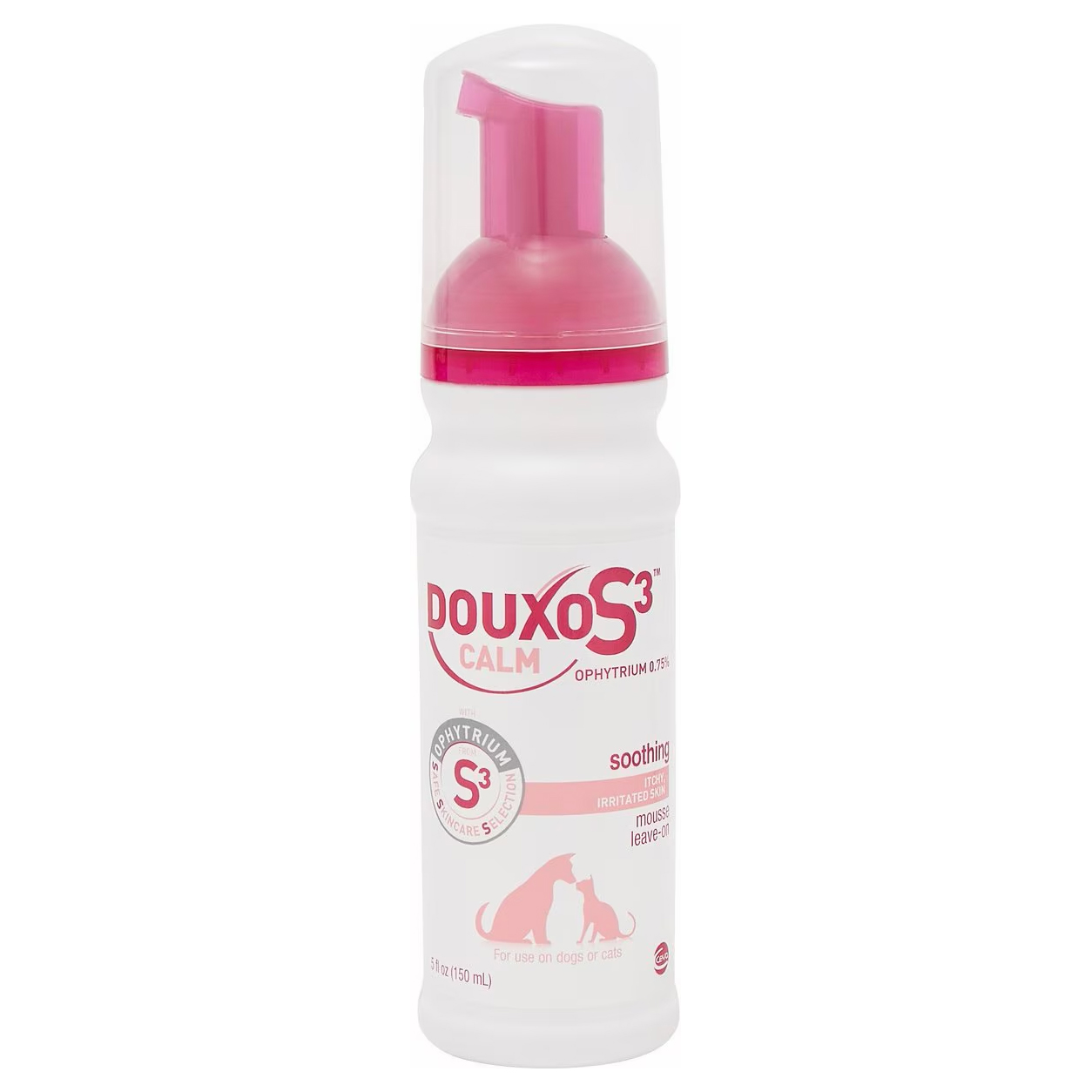 Douxo S3 CALM Soothing Itchy, Hydrated Skin Dog & Cat Mousse
