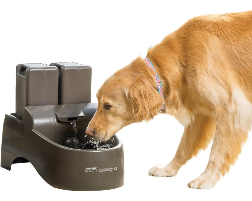 Drinkwell Outdoor Plastic Dog & Cat Fountain 