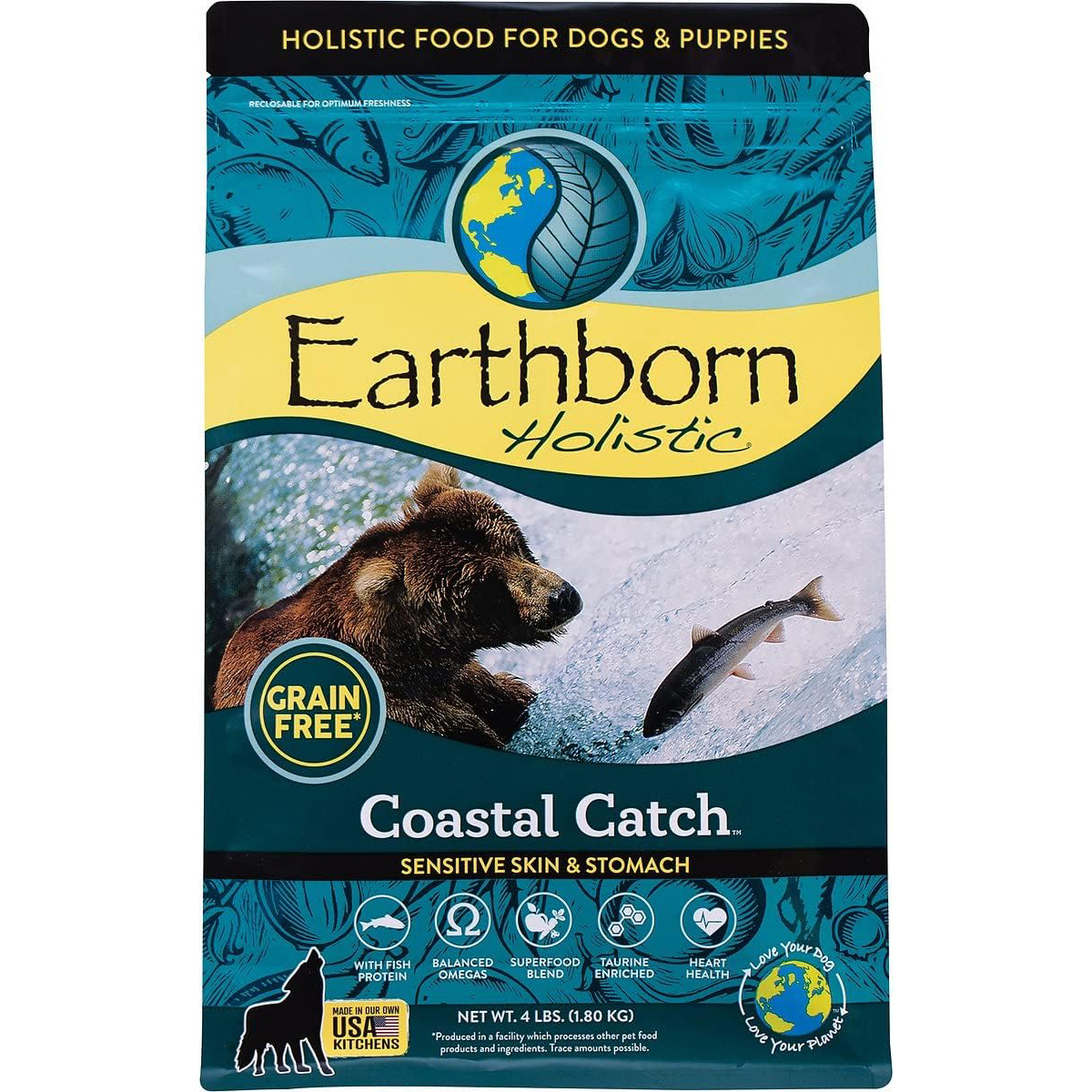 Earthborn Coastal Catch Grain-Free Natural Dog Food