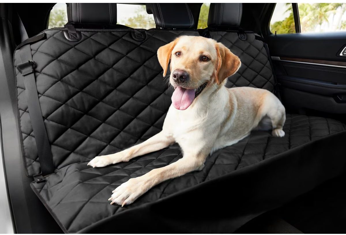 Frisco Quilted Water-Resistant Bench Car Seat Cover