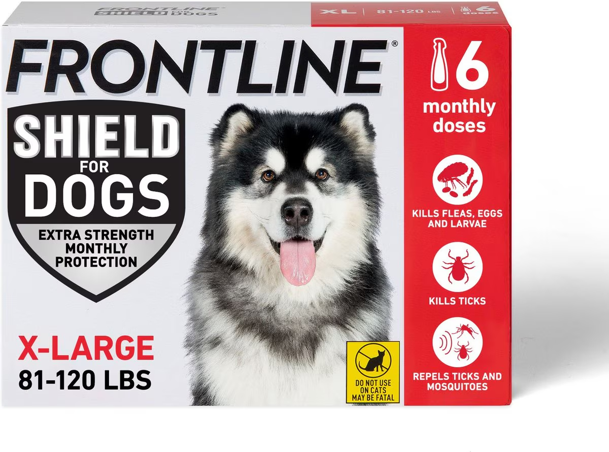 Frontline Shield Flea & Tick Treatment for Extra Large Dogs