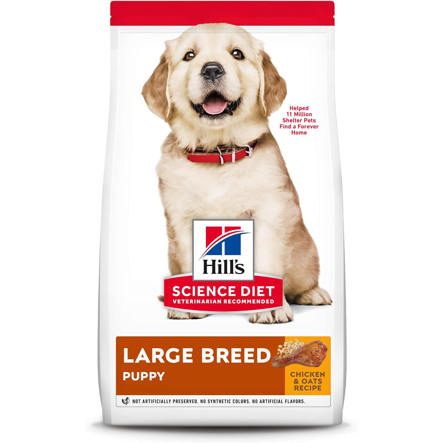 Hill’s Science Diet Large Breed Puppy Chicken Meal & Oat Dry Dog Food