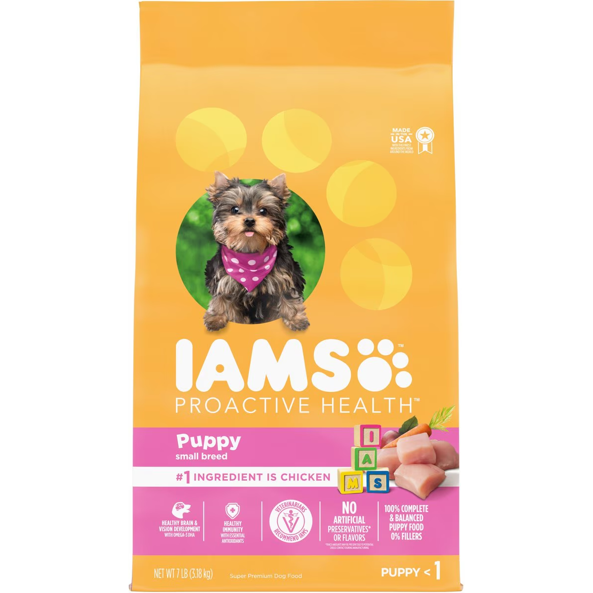 Iams Proactive Health Smart Small Breed Puppy with Real Chicken Dry Dog Food