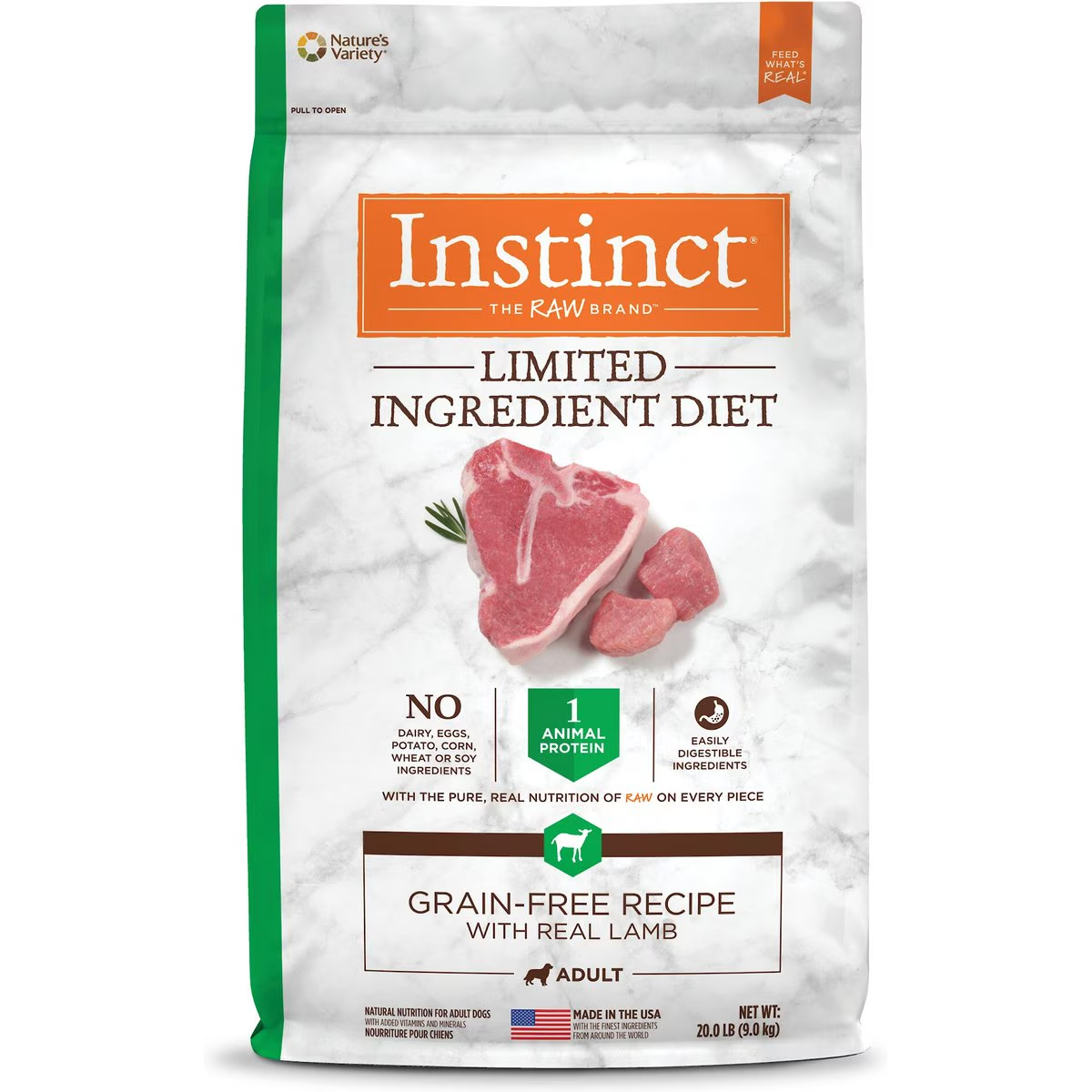 Instinct Limited Ingredient Diet Freeze-Dried Raw Dry Dog Food