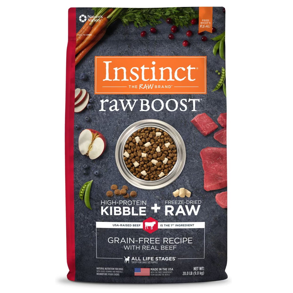 Instinct Raw Boost Grain-Free Recipe