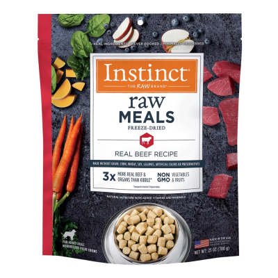 Instinct Raw Meals Real Beef Recipe