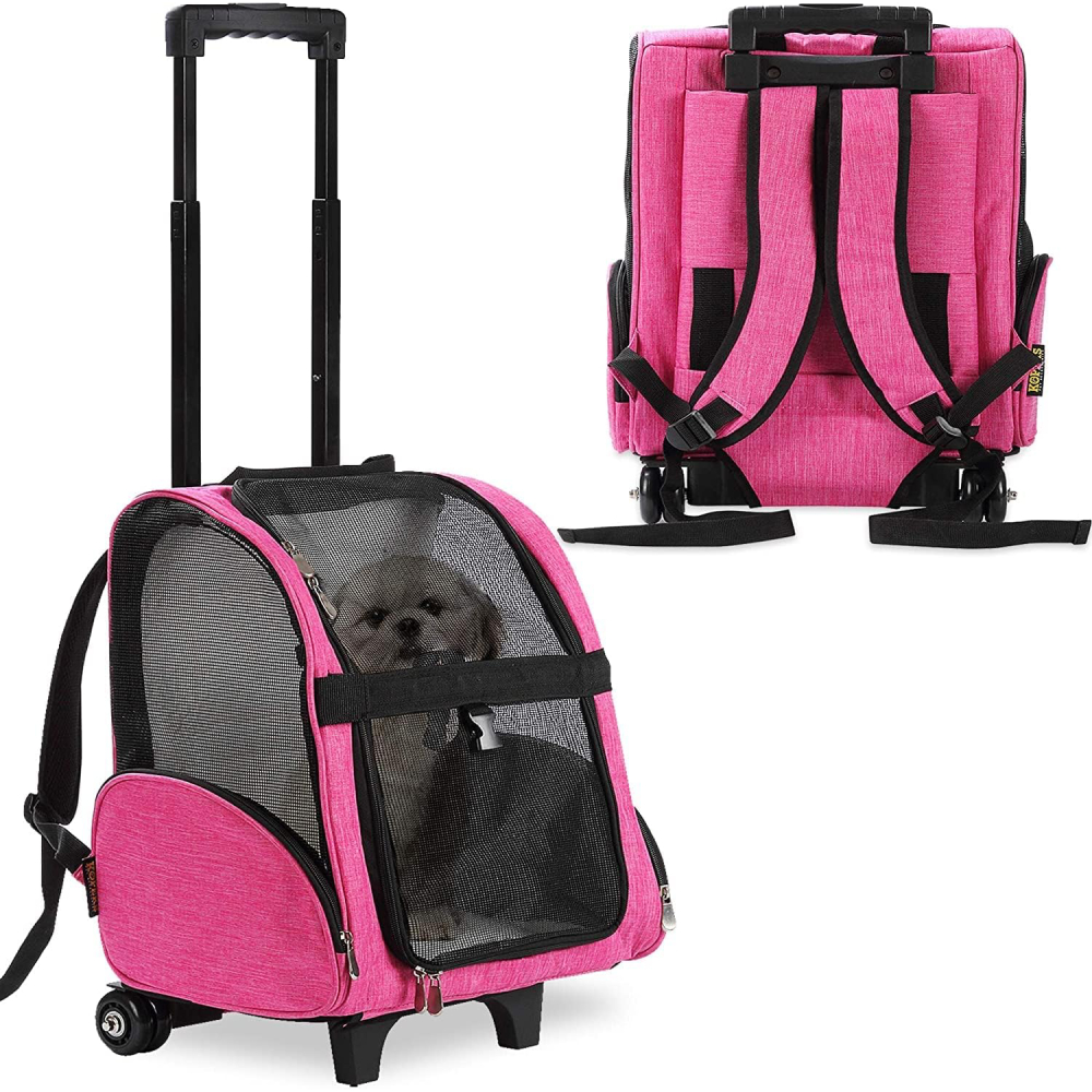 KOPEKS Deluxe Backpack Pet Travel Carrier 