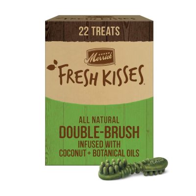 Merrick Fresh Kisses Coconut + Botanical Oils Infused Dog Treats
