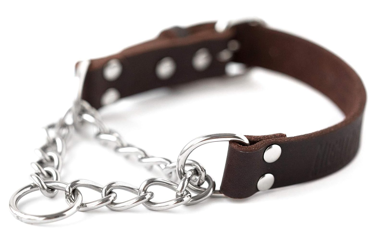 Mighty Paw Leather Training Collar