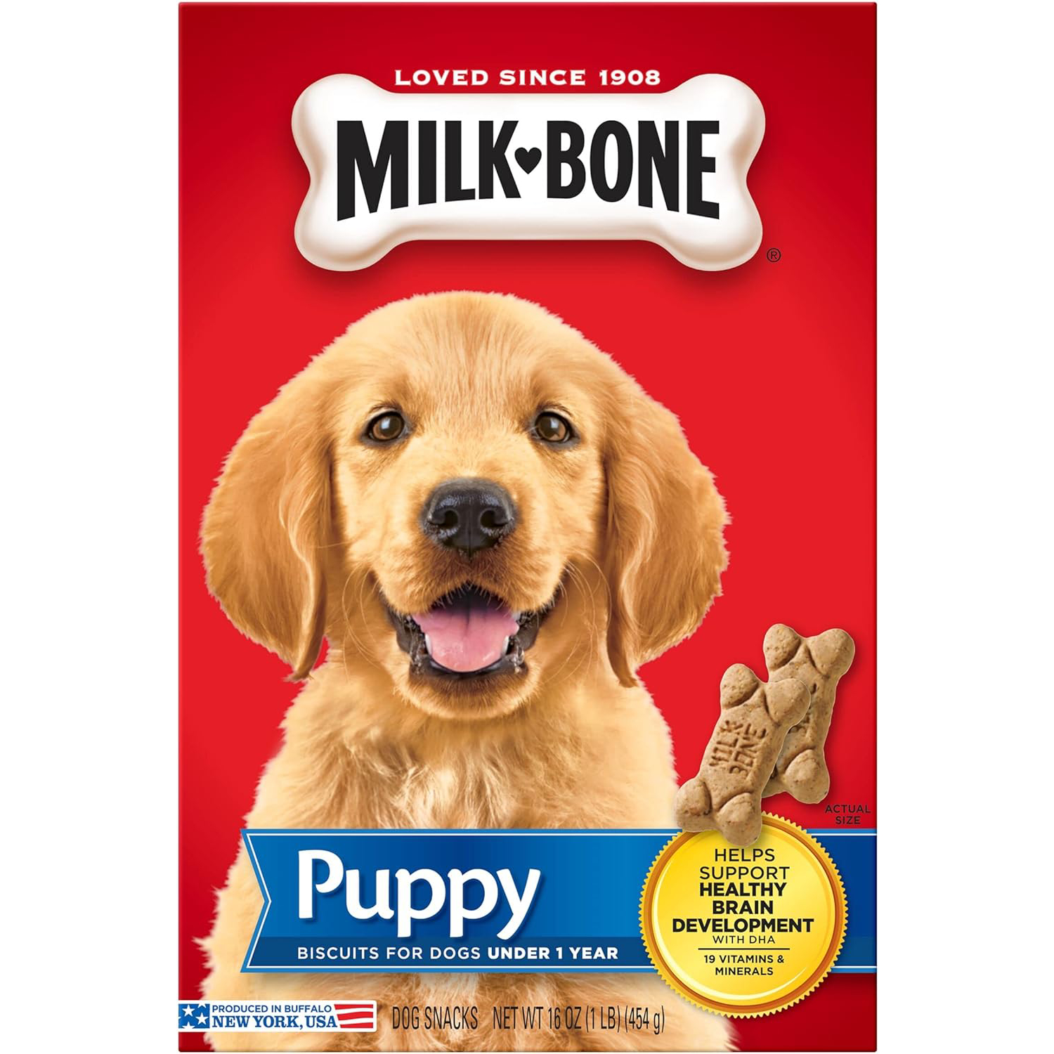 Milk-Bone Original Dog Treats Biscuits for Puppies 