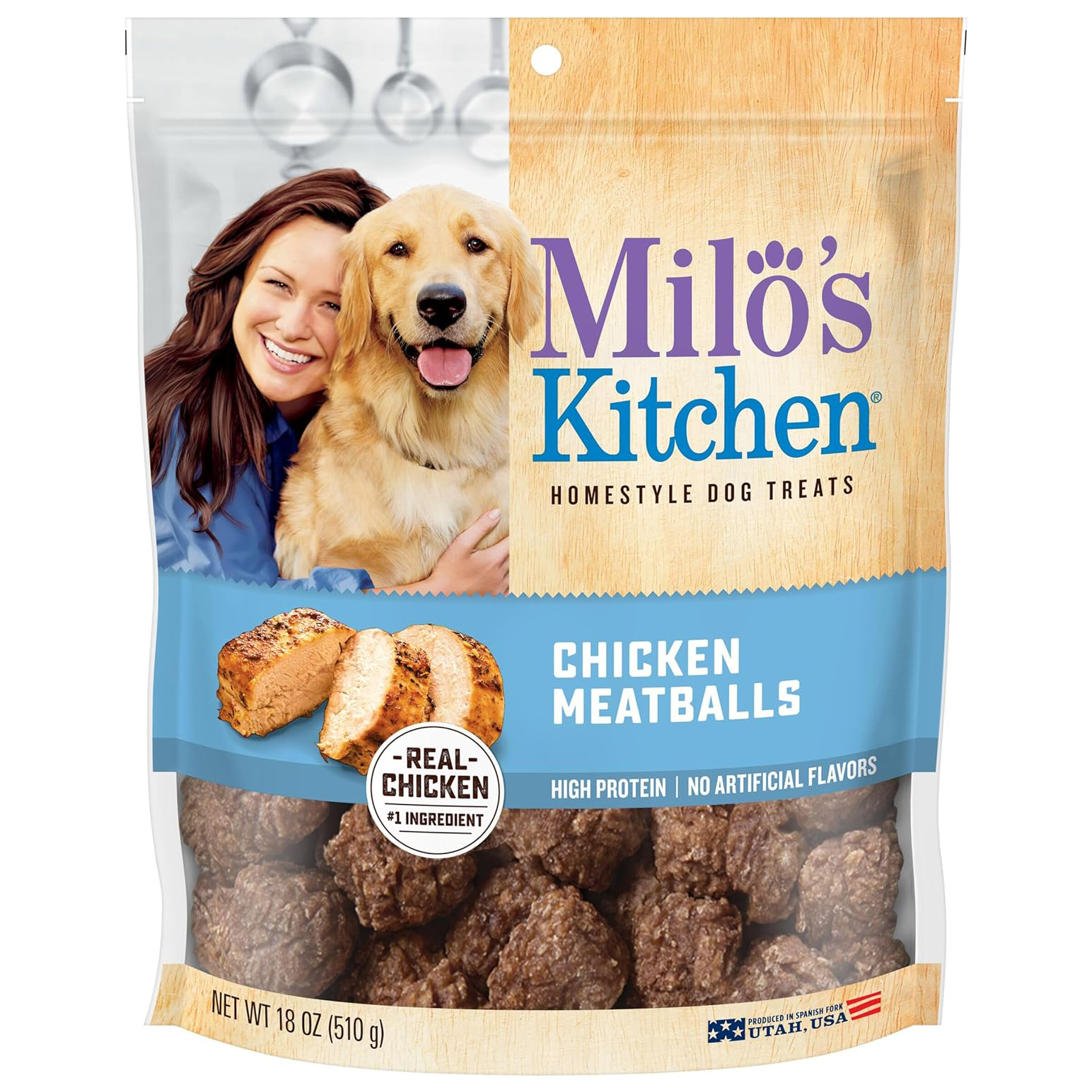 Milo’s Kitchen Chicken Meatballs