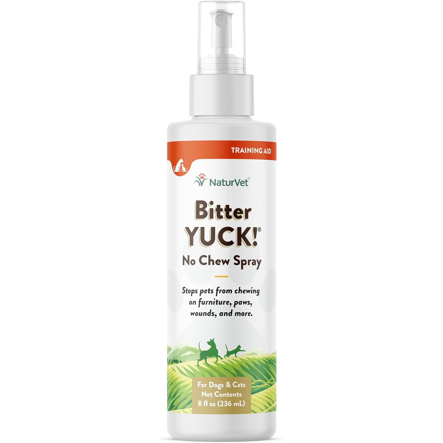 NaturVet Bitter YUCK! No Chew, Dog, Cat, & Horse Spray