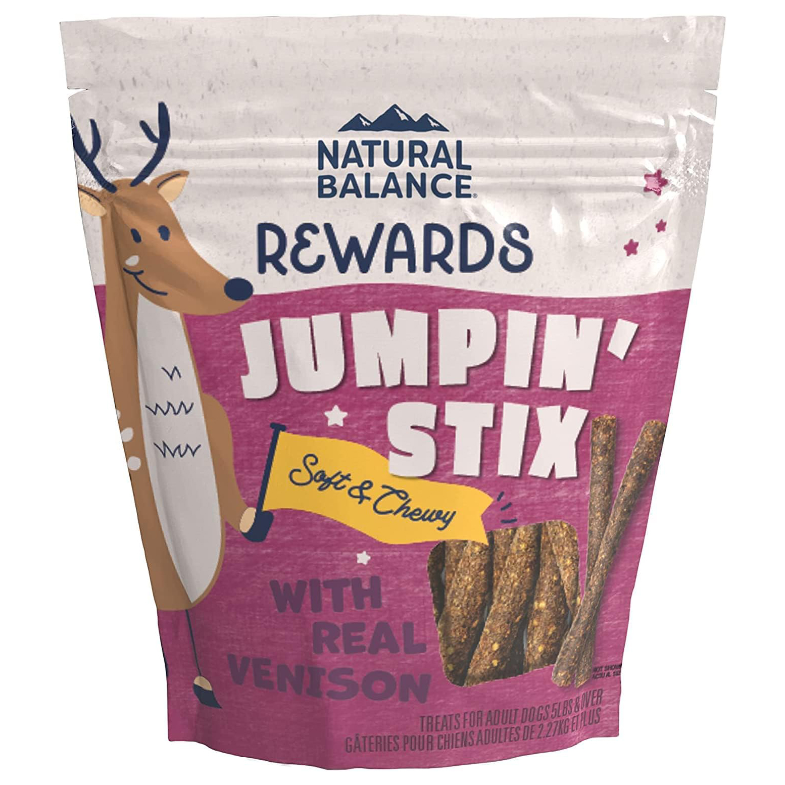 Natural Balance Limited Ingredient Jumpin’ Stix Sweet Potato And Venison