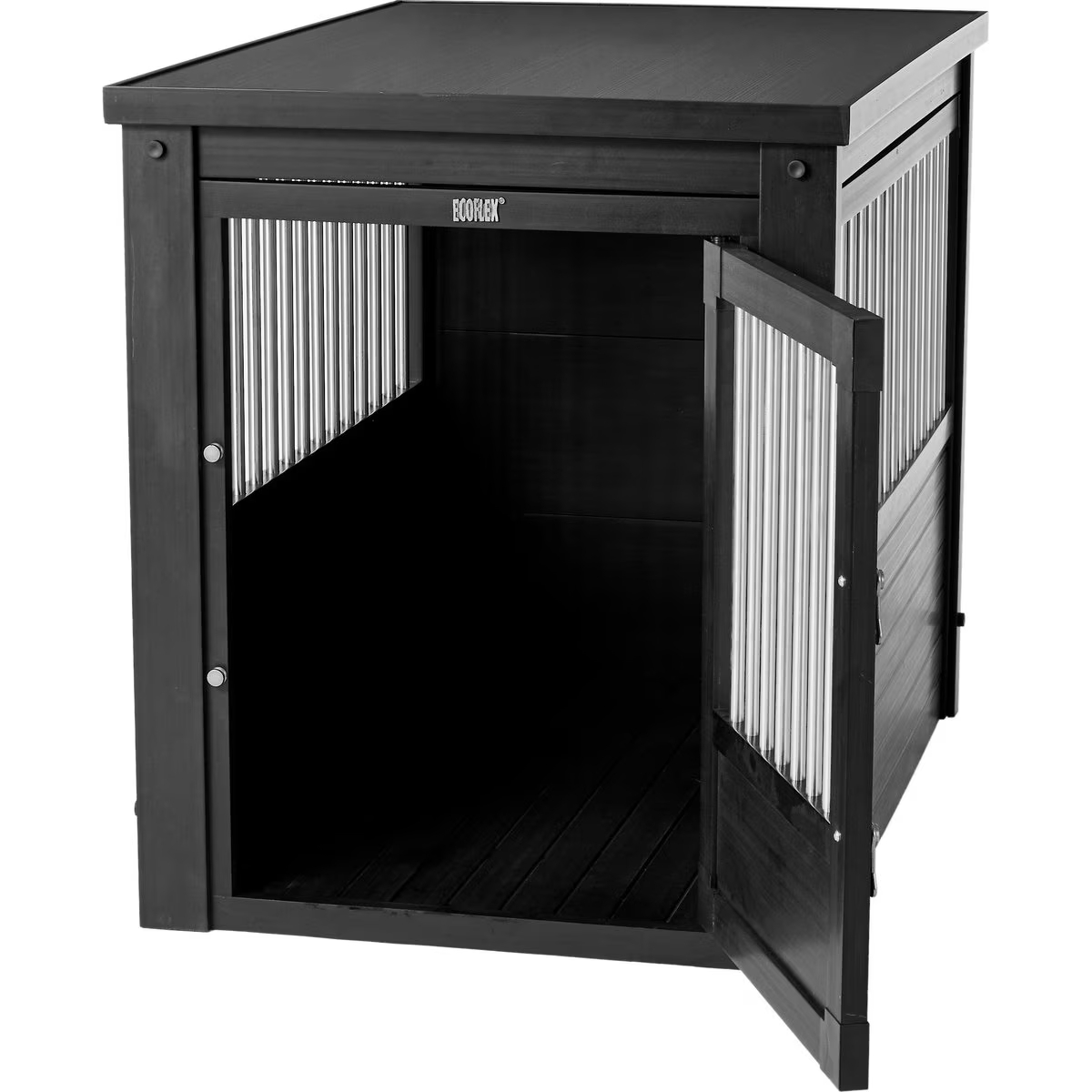 New Age Pet ecoFLEX Single Door Furniture Style Dog Crate & End Table