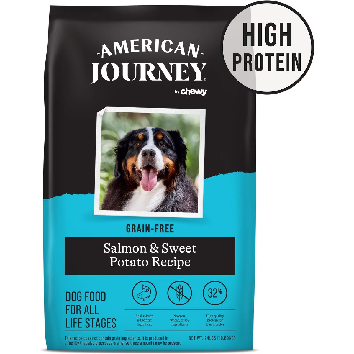 New Project American Journey Grain-Free Salmon & Sweet Potato Recipe Dry Dog Food 