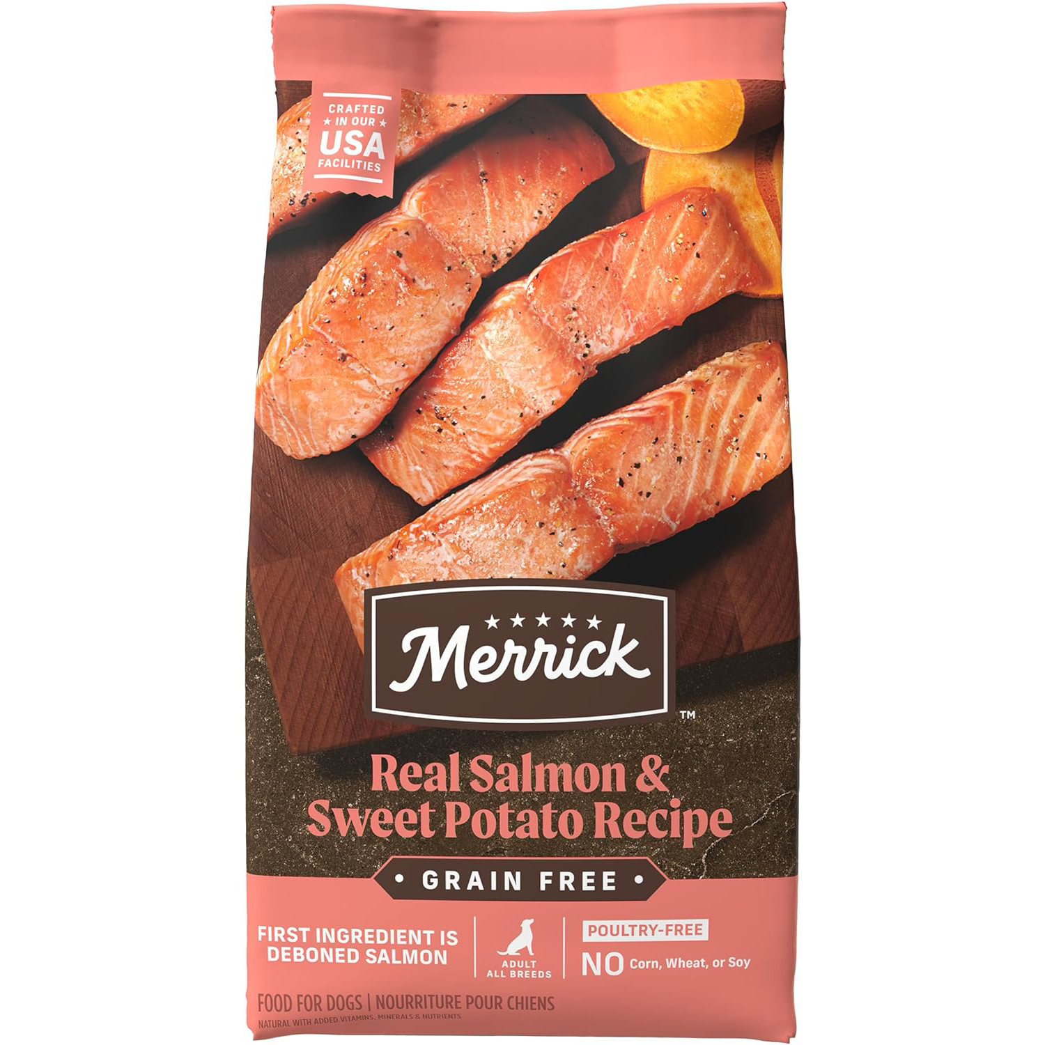 New Project Merrick Premium Grain Free Dry Adult Dog Food