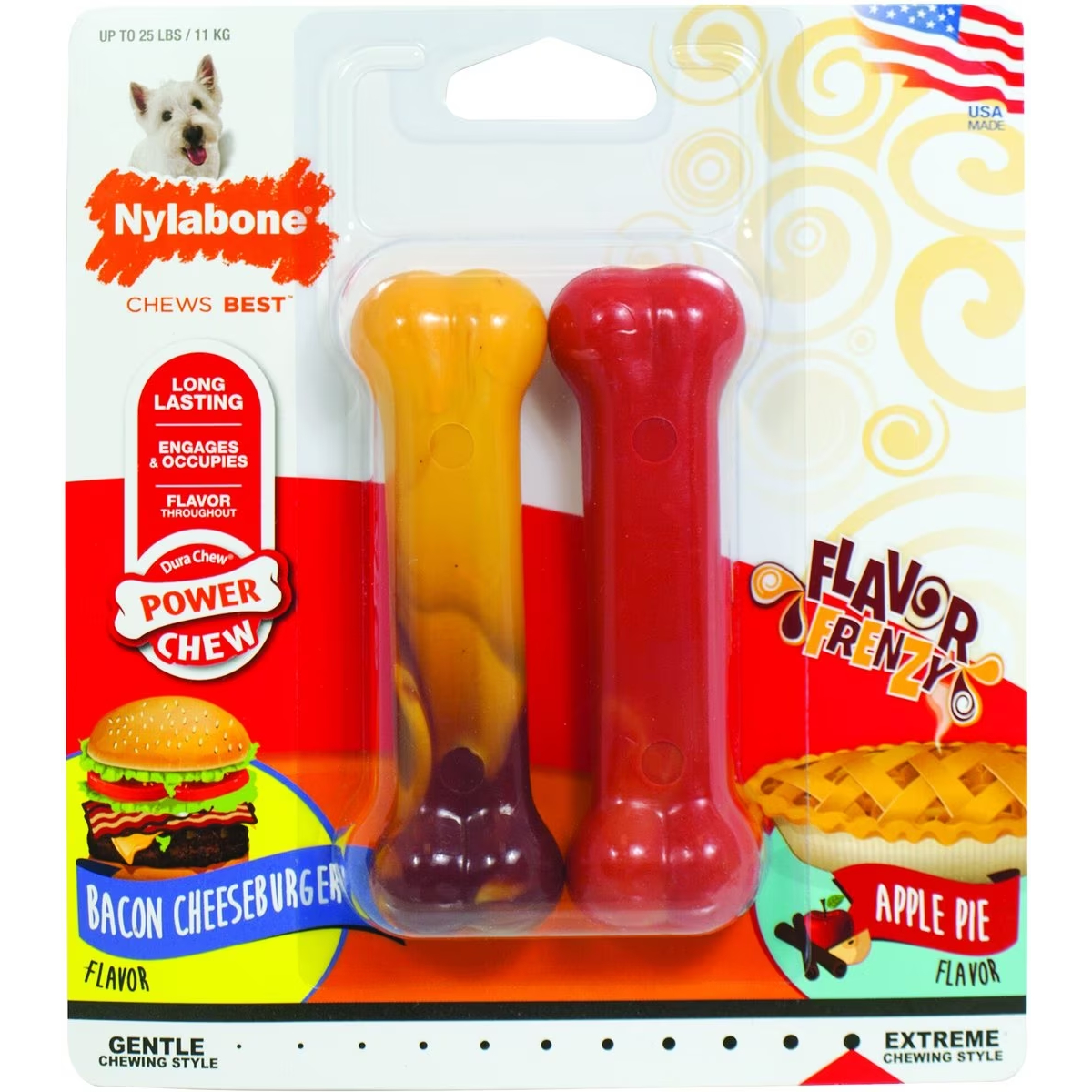 Nylabone Power Chew Flavor Frenzy