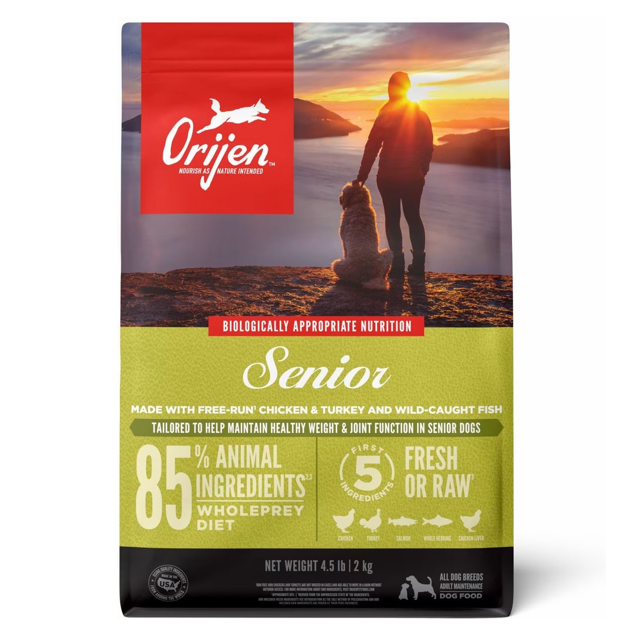 ORIJEN Senior Grain-Free Dry Dog Food