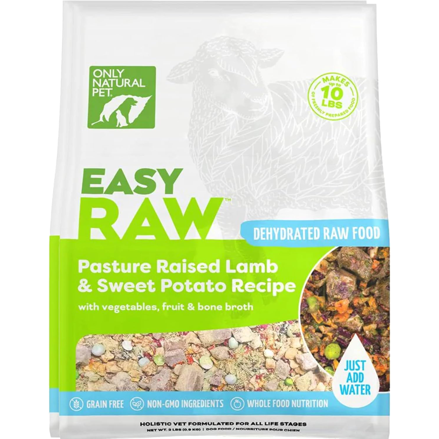 Only Natural Pet - EasyRaw Dehydrated Raw Dog Food Formula