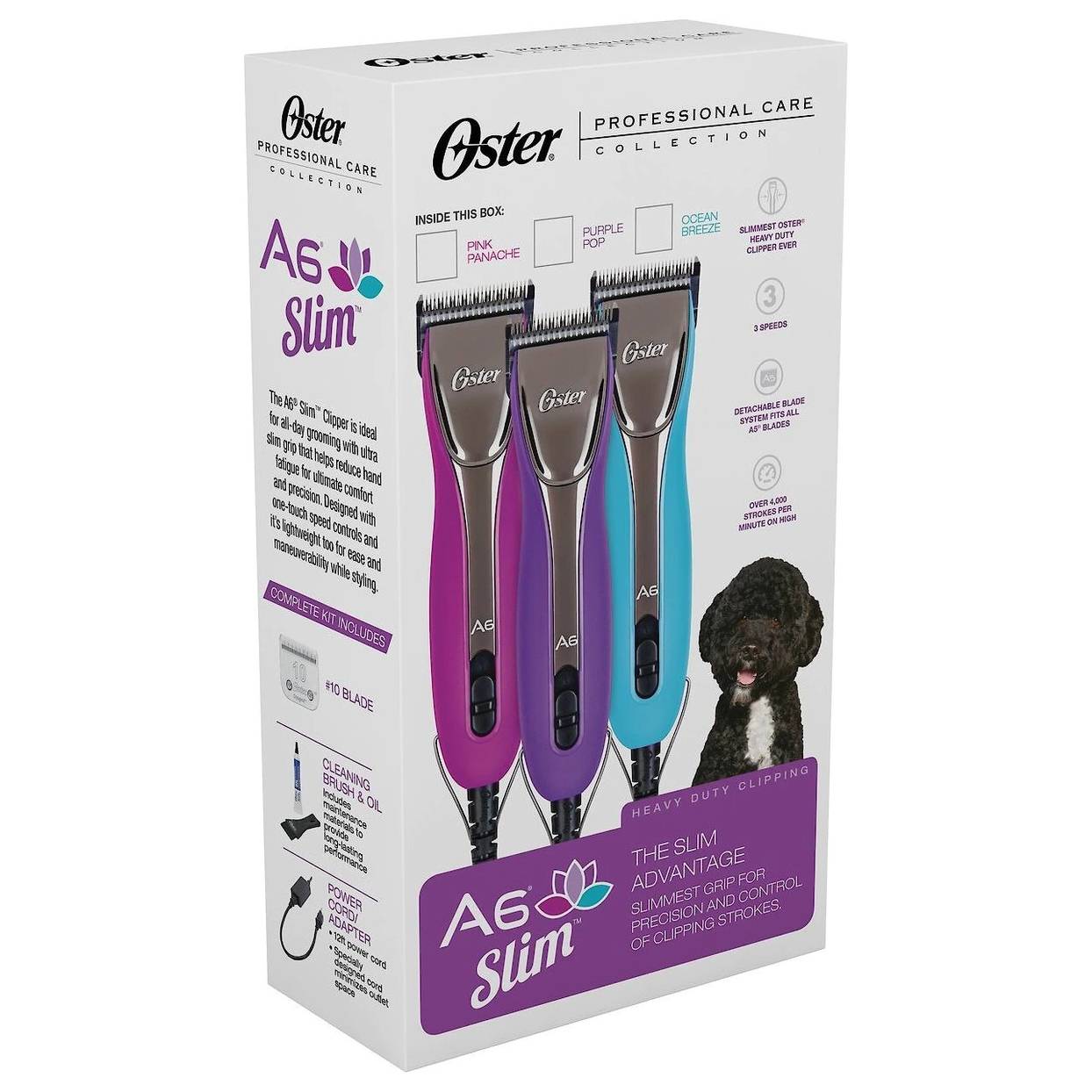 Oster A6 Slim 3-Speed Pet Clipper