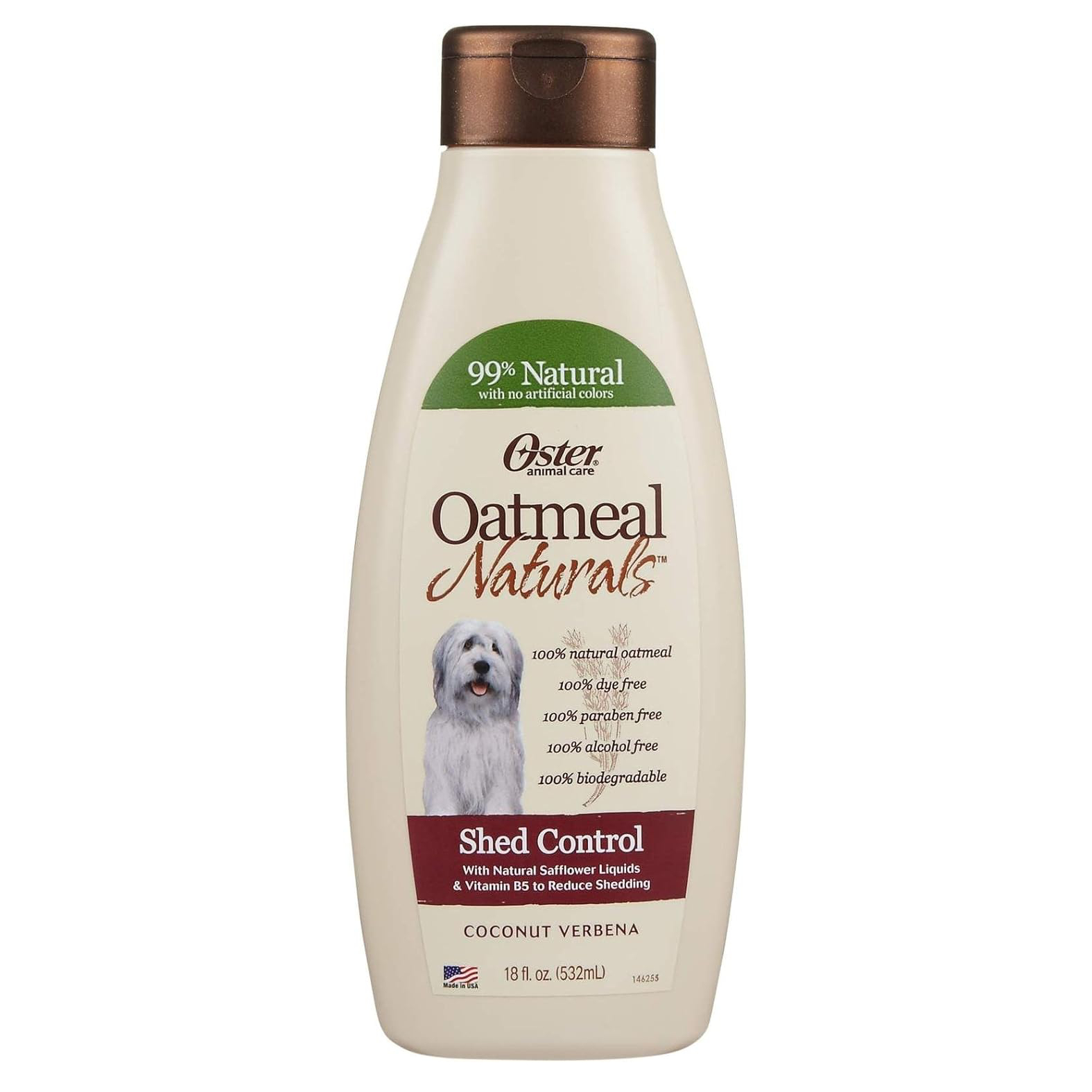 Oster Oatmeal Essential Shed Control Shampoo