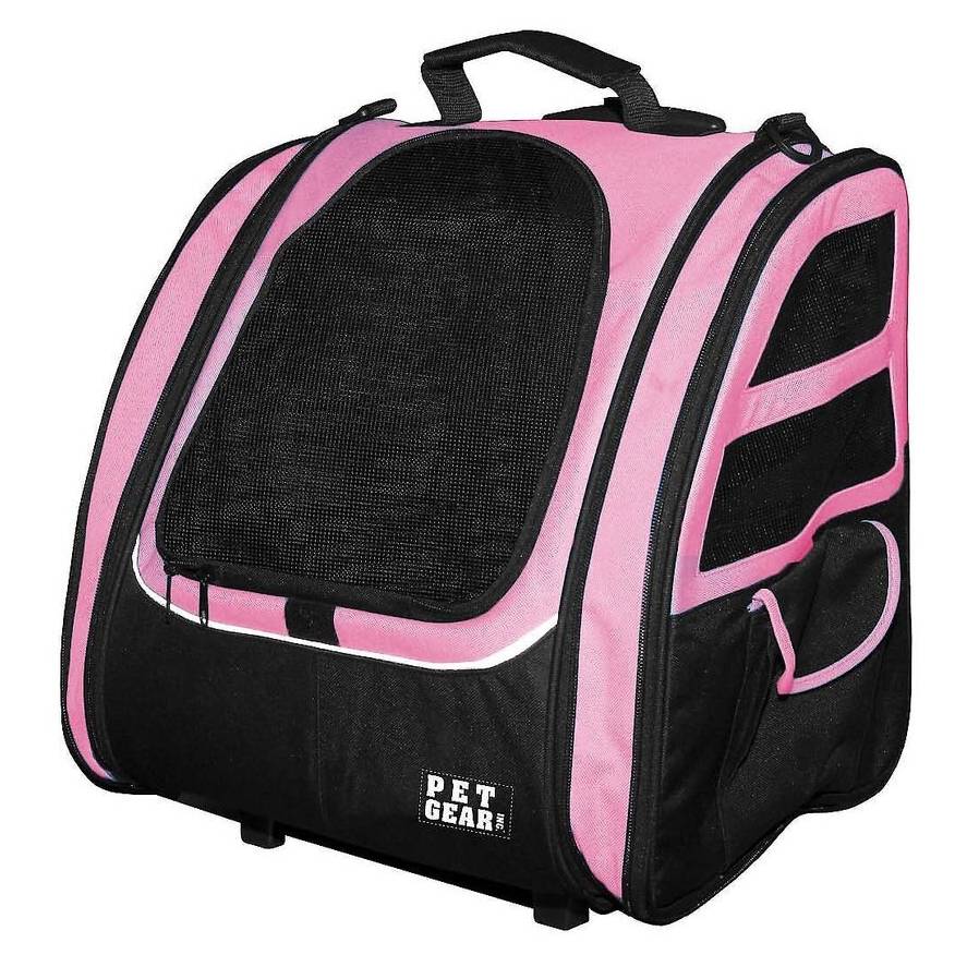 Pet Gear I-GO2 Traveler Dog Backpack & Rolling Carrier