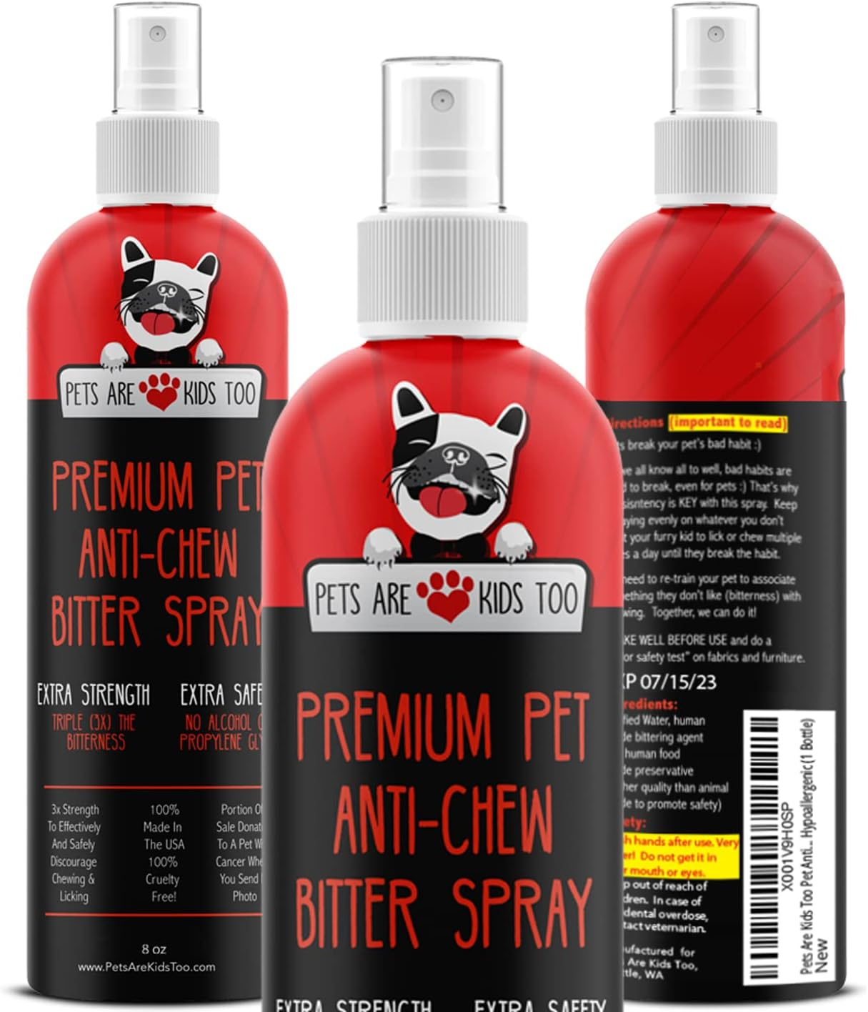 Pets Are Kids Too Premium Pet Anti-Chew Bitter Spray