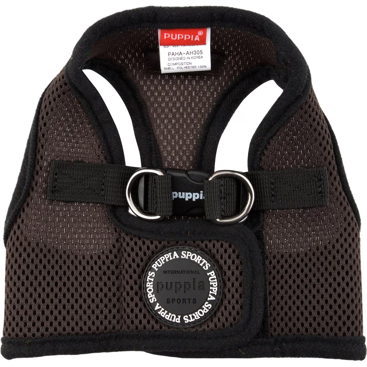 Puppia Vest Polyester Step-In Back Clip Dog Harness