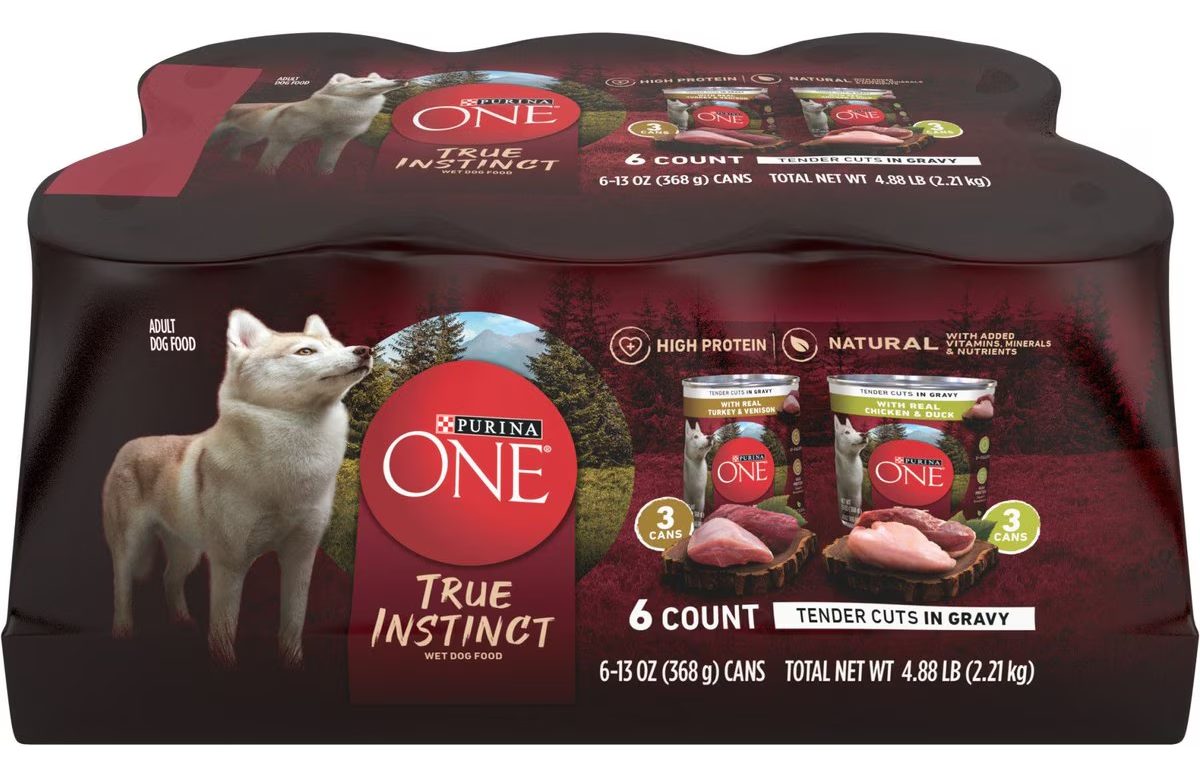 Purina ONE SmartBlendTrue Instinct Tender Cuts in Gravy Variety Pack