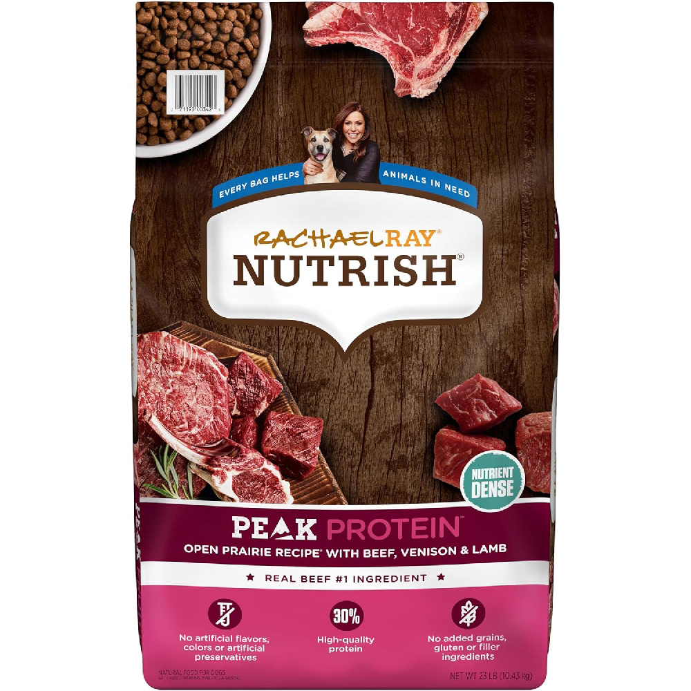 Rachael Ray Nutrish PEAK Natural Dry Dog Food 