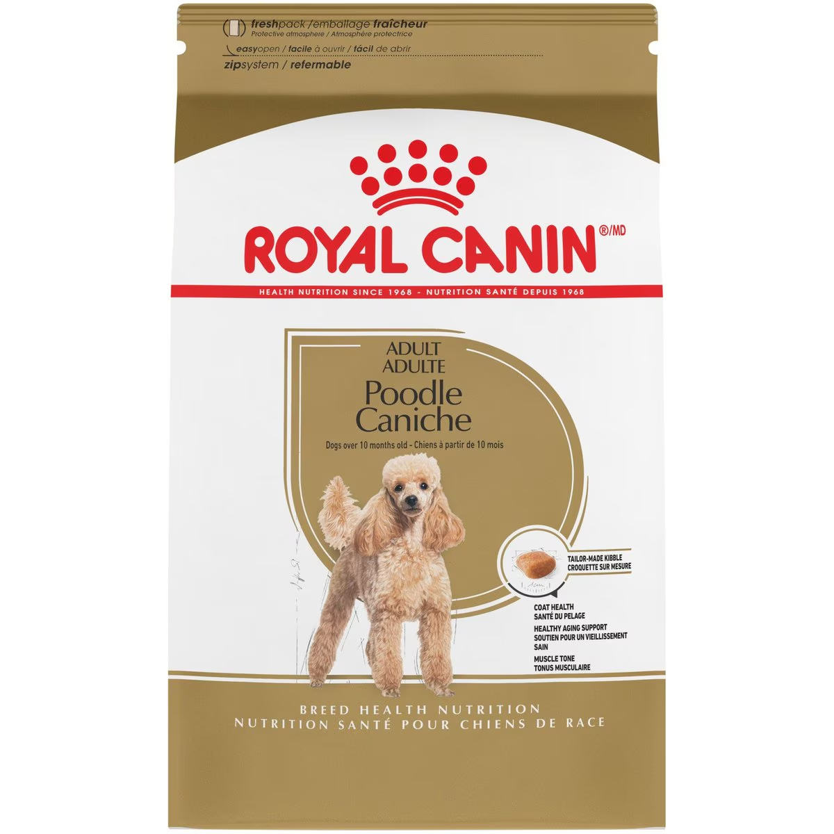 Royal Canin Breed Health Nutrition Poodle Adult Dry Dog Food 