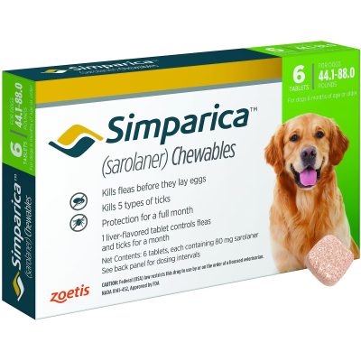 Simparica Chewable Tablets For Dogs