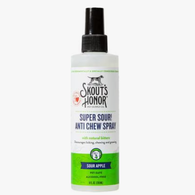 Skout's Honor Super Sour Anti Chew Dog & Cat Spray
