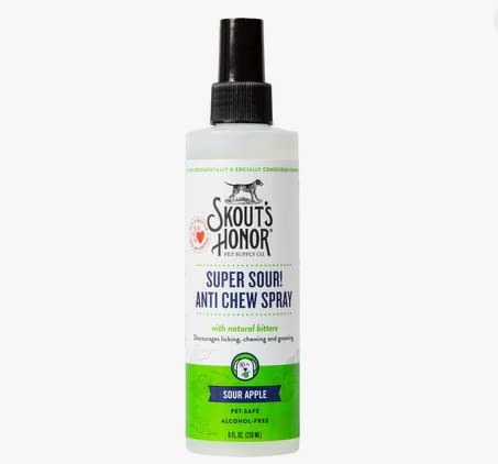 Skout's Honor Super Sour Anti Chew Dog & Cat Spray