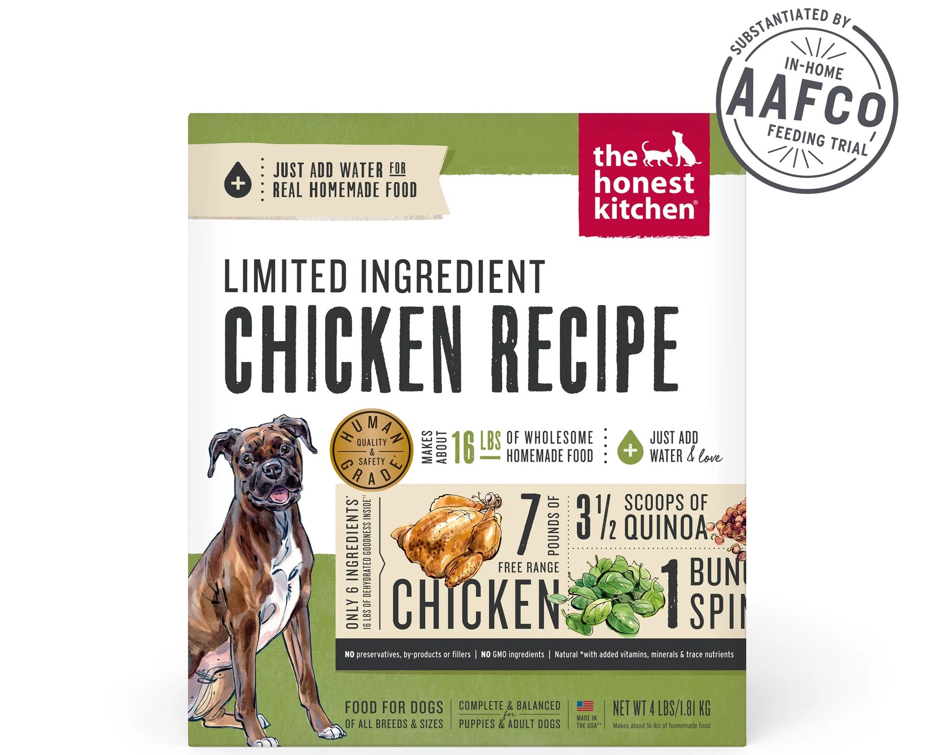 The Honest Kitchen Limited Ingredient Diet Chicken Recipe