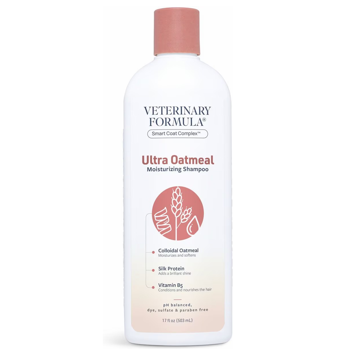 Veterinary Formula Smart Coat Complex Ultra Oatmeal Moisturizing Shampoo for Dogs