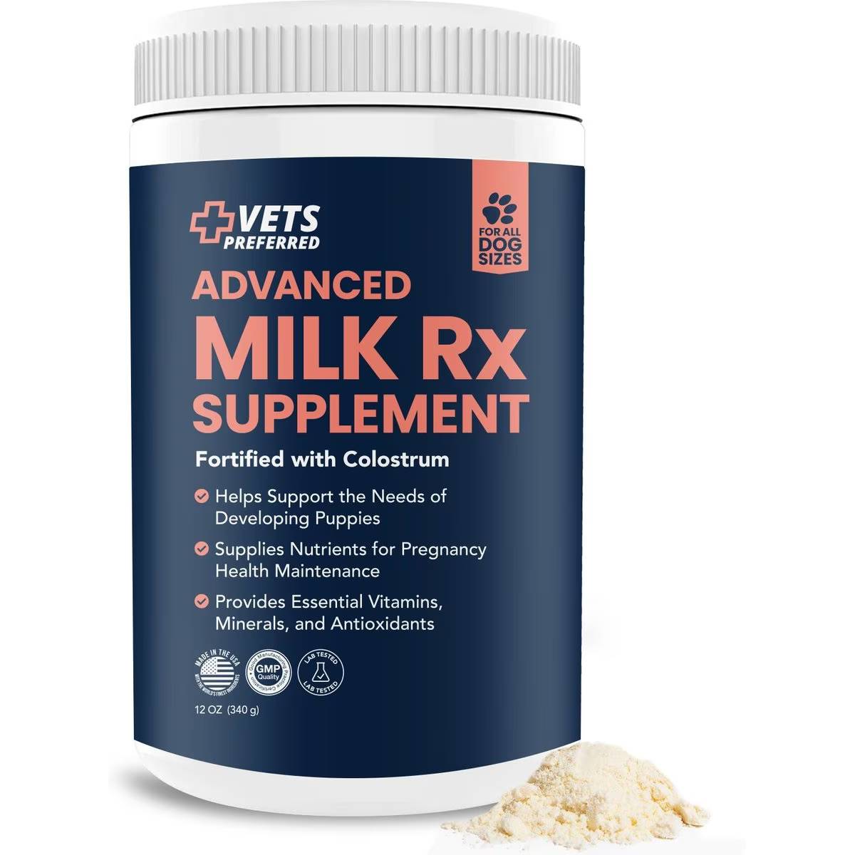 Vets Preferred Advanced Milk Rx Dog Supplement