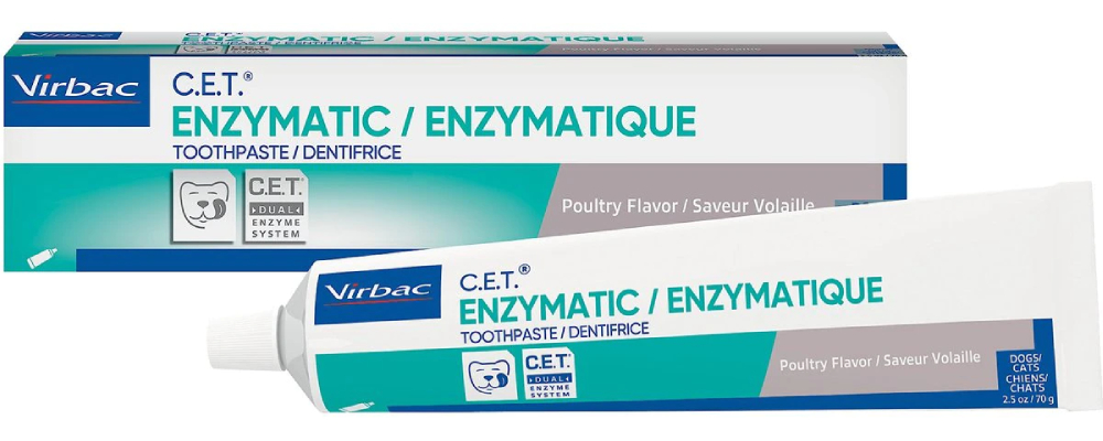 Virbac C.E.T. Enzymatic Poultry Flavor Dog & Cat Toothpaste 