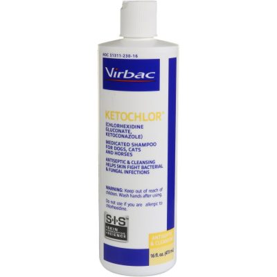 Virbac KetoChlor Medicated Shampoo for Dogs & Cats