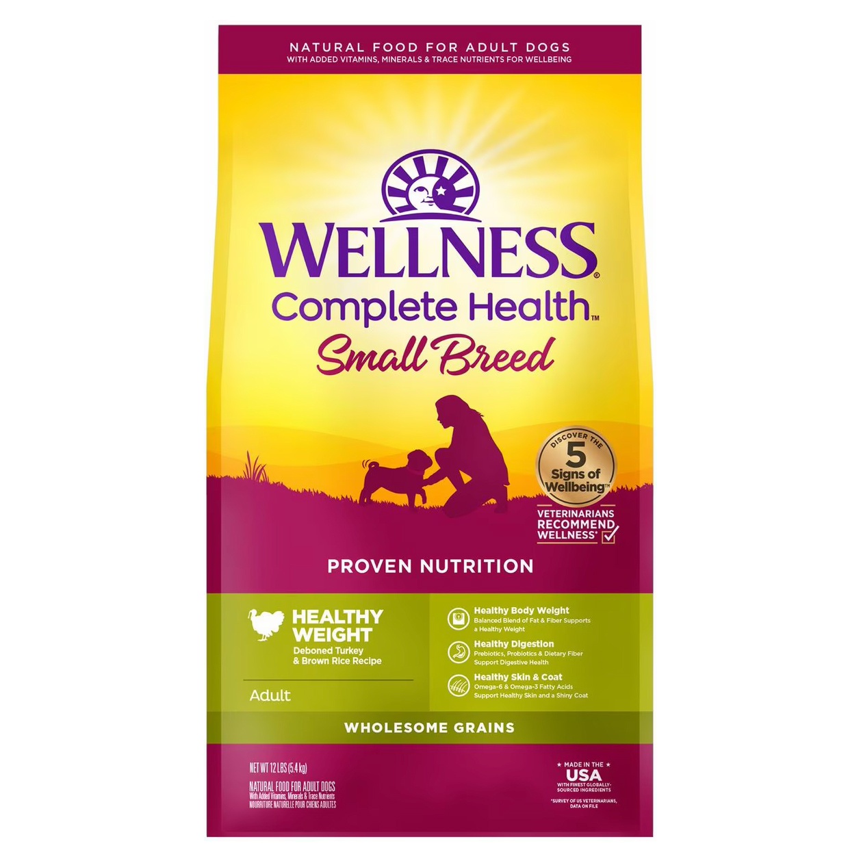 Wellness Small Breed Complete Health Adult Healthy Weight