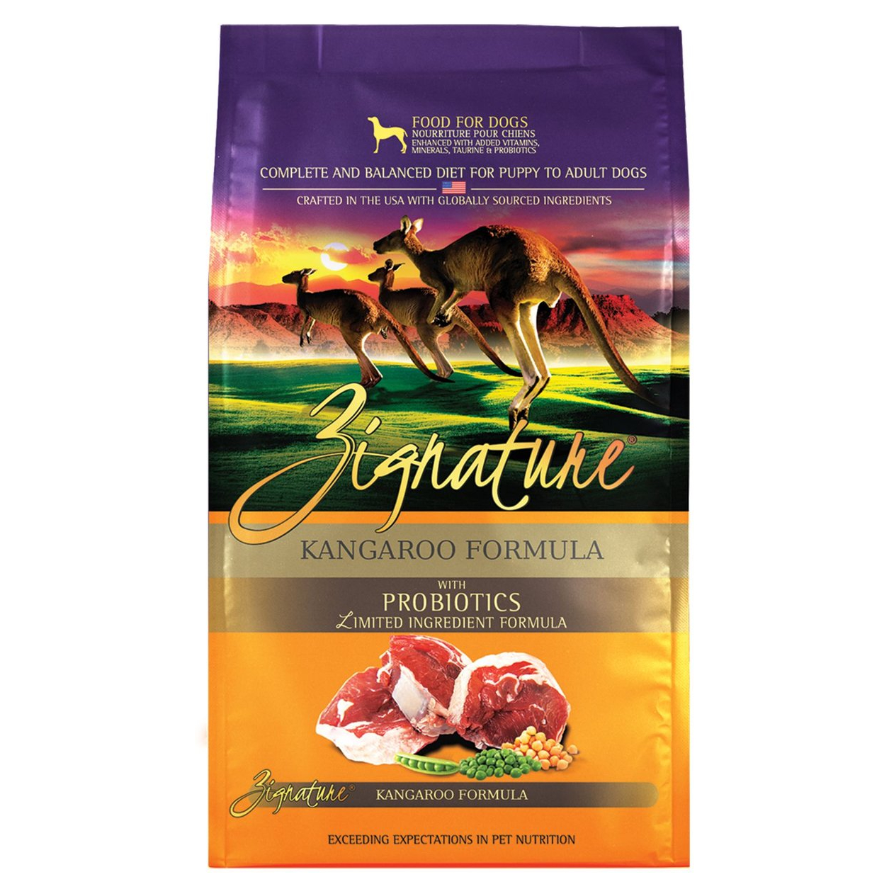 Zignature Kangaroo Limited Ingredient Formula Grain-Free