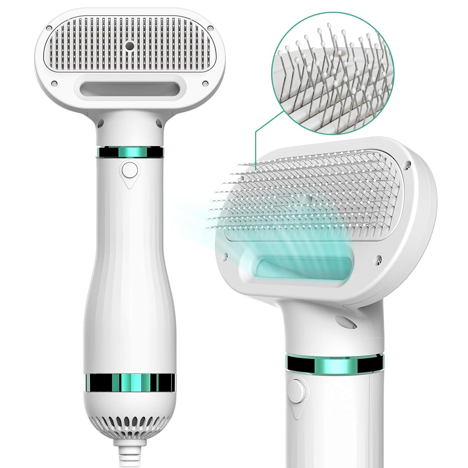 iPettie Pet Hair Dryer 2 with Slicker Brush