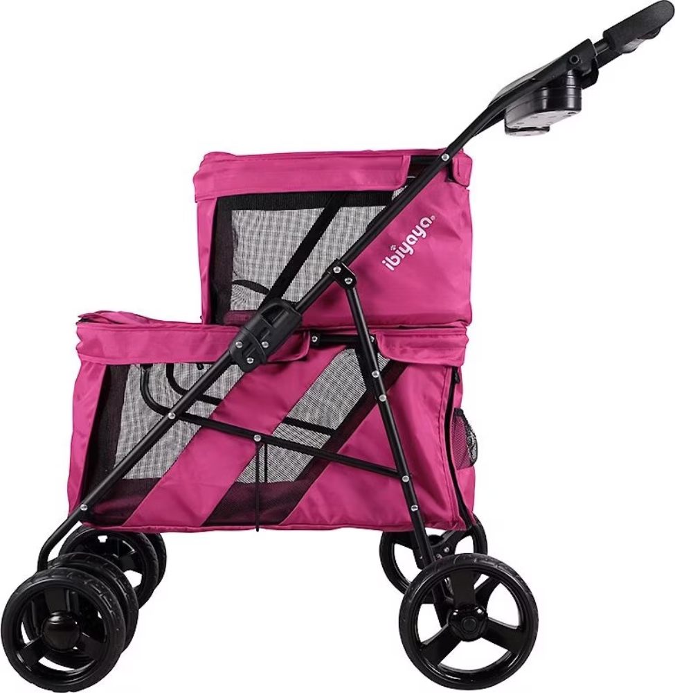 ibiyaya Double Decker Bus Dog & Cat Stroller